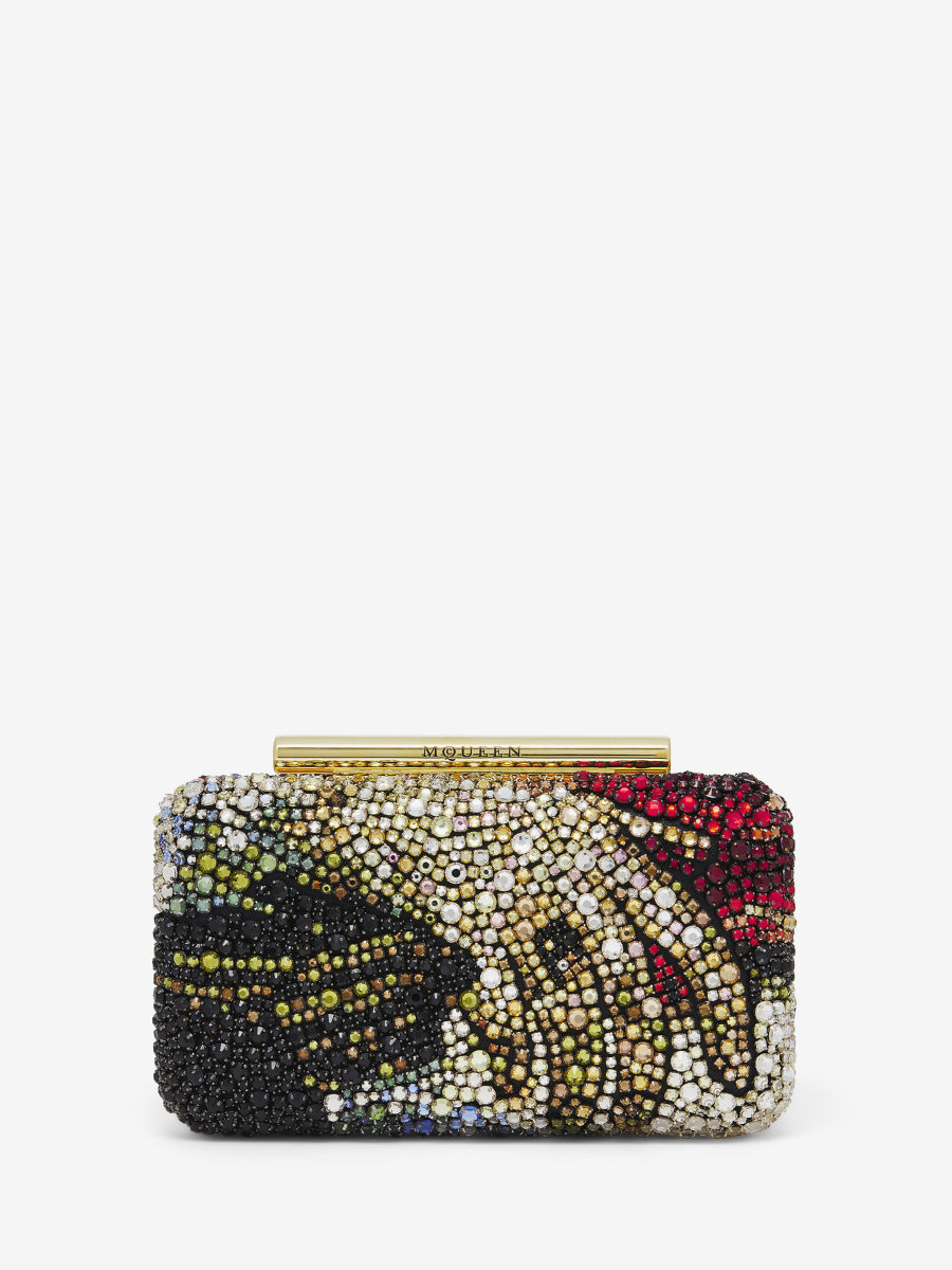 ALEXANDER MCQUEEN - McQueen T-Bar Box Clutch - Item 8137151HBUX8490